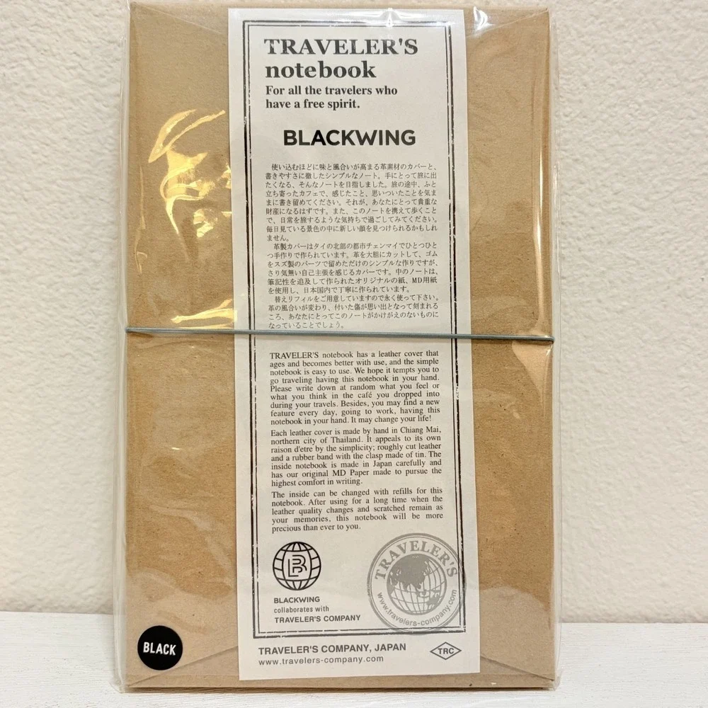 NEW Traveler's Notebook BLACKWING Edition Regular Limited JAPAN